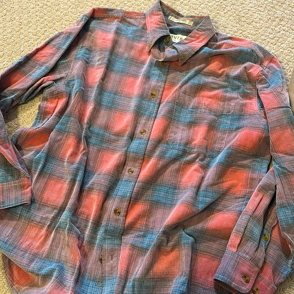 Corduroy Orvis button up